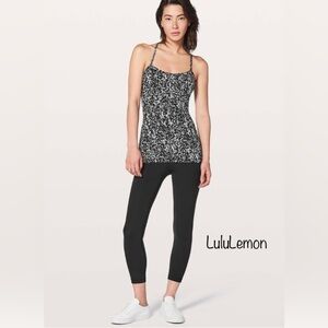 Lululemon Power Pose Tank *Light Support For A/B Cup Chirasu Black perfect cond!